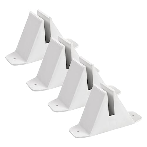 Healifty 4 Stück Gartenzaun Sockel Stabile Kunststoff Zaunsockel für Zaunhalterung Wetterfest für Garten und Balkon Healifty 4 Stück Gartenzaun Sockel Stabile Kunststoff Zaunsockel für Zaunhalterung Wetterfest für Garten und Balkon von Healifty