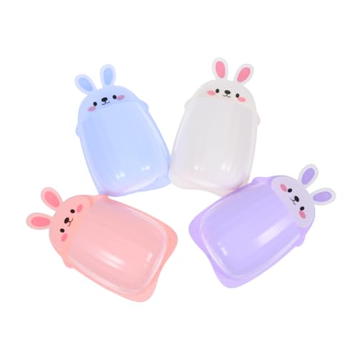 Healifty 4 Stück Teiliges Wandregal mit Rabbit Design Stanzfreies Badezimmerregal zur Aufbewahrung von Küchen und Toilettenutensilien Wandmontierte Aufbewahrungsbox für Kleine Räume Healifty 4 Stück Teiliges Wandregal mit Rabbit Design Stanzfreies Badezimmerregal zur Aufbewahrung von Küchen und Toilettenutensilien Wandmontierte Aufbewahrungsbox für Kleine Räume von Healifty