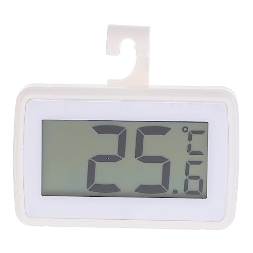 Healifty 5 Stck. Präzisions Kühlschrank Thermometer Wasserdichtes Digitales Thermometer für Kühlschrank und Gefrierraum mit Großem Display für und Außenanwendungen von Healifty