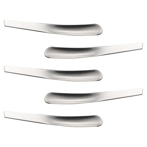 Healifty 5 Stück Eierlöffel Set Teilig Küchenlöffel für Frühstück Kaffee und Dessert Ergonomisches Design Spülmaschinenfest von Healifty