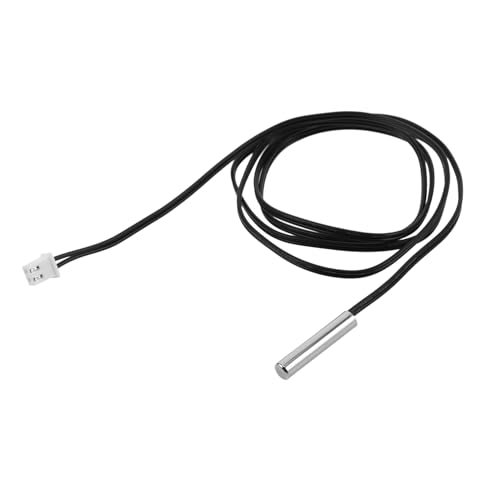 Healifty 5 Stück Ntc Thermistor Temperaturfühler Wasserdichte Hochtemperatur Sensorprobe mit Kabel für Präzise Temperaturüberwachung Industriellen Anwendungen von Healifty