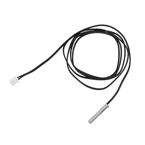 Healifty 5 Stück Teiliges Wasserdichter Temperatursensor mit Ptfe Kabel Hochtemperatur Thermistor für Präzise Temperaturüberwachung Umgebungen von Healifty