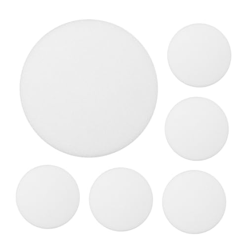 Healifty 6 Stück LED Lampenschirme für Deckenleuchten Blendfrei Diy Freundlich Lampenabdeckung für Wohnzimmer und Büro Augenfreundliche Beleuchtung von Healifty