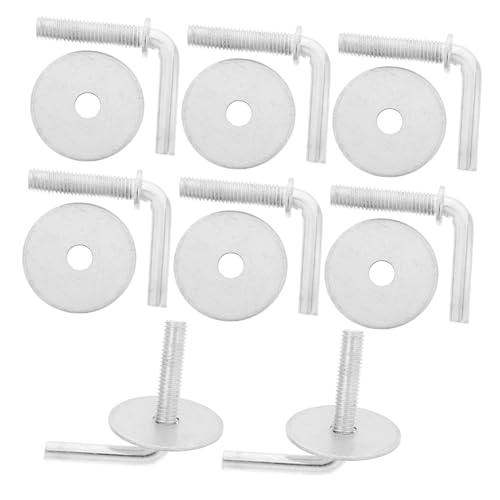 Healifty 8 Stück Teiliges Schraubenset für Ventilatorbasis Einfach zu Installierende Eisenbefestigungen für Verschiedene Modelle Stabile Verbindung Langlebige Materialien und Kompatibilität von Healifty