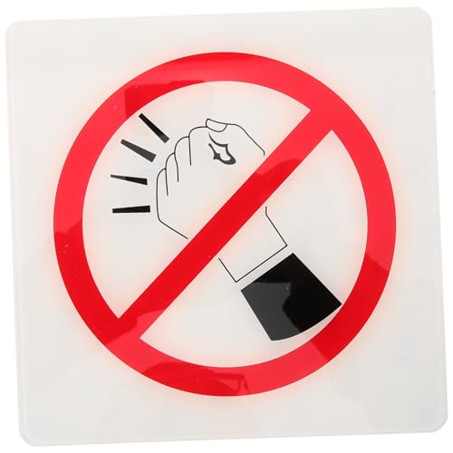 Healifty Acryl Wandschild Kein Robustes Erinnerungsschild zur Wahrung Privatsphäre Klare Lesbarkeit Einfache Anbringung an Wänden oder Türen für Hotels und Private Räume Healifty Acryl Wandschild Kein Robustes Erinnerungsschild zur Wahrung Privatsphäre Klare Lesbarkeit Einfache Anbringung an Wänden oder Türen für Hotels und Private Räume von Healifty
