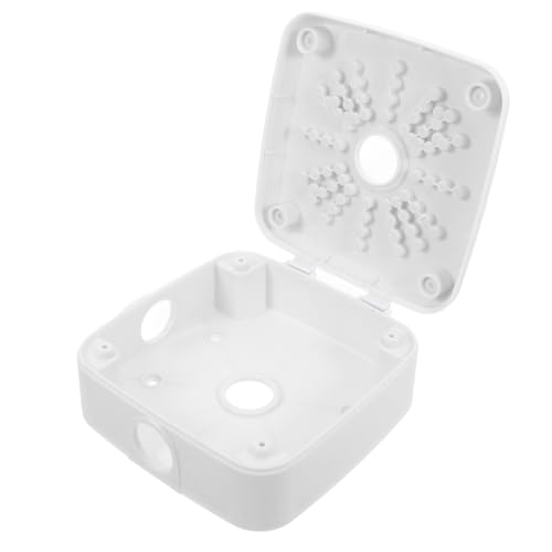 Healifty Anschlussdose aus Metall Wetterfeste Kabelbox für Außenbereiche mit Integriertem Kabelschutz und Flexibler Montageoption für Wand und Deckeninstallationen von Healifty