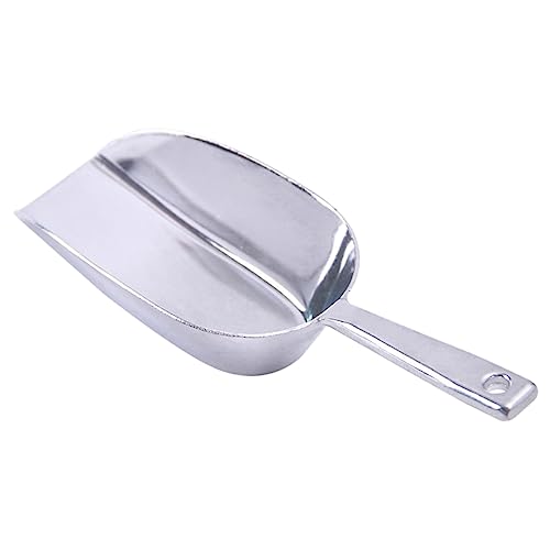 Healifty Eisschaufel aus Aluminiumlegierung Langlebig für Eiswürfel und Lebensmittel Vielseitig Einsetzbar für Partys und Buffets von Healifty