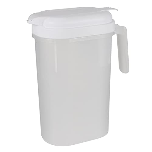 Healifty Kaltwasserkrug aus Kunststoff Großer Wasserkaraffe mit Filter für Fruchtsäfte Tee und Kalte Getränke Einfach zu Reinigen Lagern Healifty Kaltwasserkrug aus Kunststoff Großer Wasserkaraffe mit Filter für Fruchtsäfte Tee und Kalte Getränke Einfach zu Reinigen Lagern von Healifty