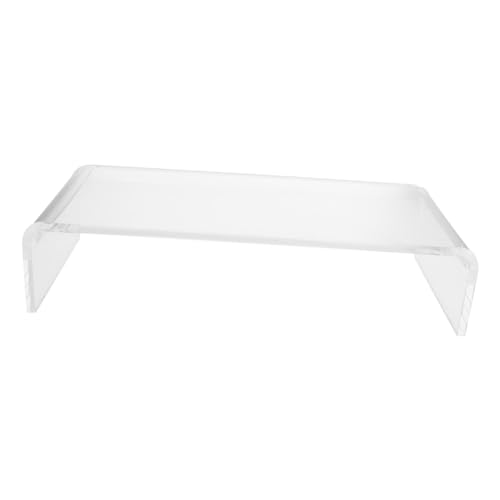 Healifty Katzen Tastaturschutz mit Monitorständer Transparente Tastaturabdeckung und Erhöhung Staubdicht Abnehmbar und Waschbar für PC und Laptop von Healifty