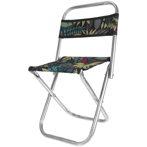 Healifty Tragbarer Klappstuhl Mit Rückenlehne Leicht Und Kompakt 90 Kg Belastbar Für Camping Und Outdoor Aktivitäten Ergonomisches Design Faltbar Vielseitig Einsetzbar von Healifty