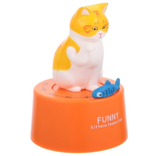 Healifty Küchentimer Mechanisch Cartoon Timer-gerät Kunststoff Für Backen Braten Einfache Bedienung Durch Drehen Vielseitig Für Kochen Schüler von Healifty