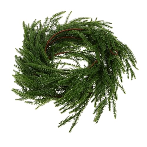 Healifty Künstliche Tannennadelgirlande Realistische Weihnachtsdekoration für Kaminsims Tisch und Wand Hochwertige Kunststoffverarbeitung Vielseitig Einsetzbar und Langlebig Healifty Künstliche Tannennadelgirlande Realistische Weihnachtsdekoration für Kaminsims Tisch und Wand Hochwertige Kunststoffverarbeitung Vielseitig Einsetzbar und Langlebig von Healifty