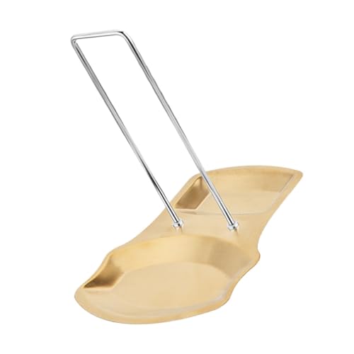 Healifty Multifunktionales Küchenregal mit Abnehmbarem Löffelablage Wandfreie Installation Platzsparendes Design für Küchenarbeitsplatten Gold von Healifty
