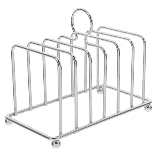 Healifty Edelstahl Toastständer Für Brötchen Und Brot Platzsparendes Küchengerät Zum Servieren Rostfreier Aufbewahrungsständer Für Frühstückszubehör Dekorativer Rack Für von Healifty