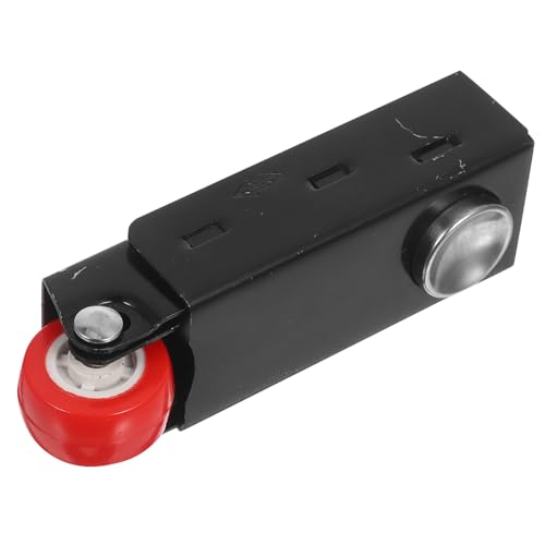 Healifty Tor-Laufrollen: Ersatz-Rollenpulley mit 4 Schrauben – Richtungsgebundene Niedrigprofil-Räder für Gartentore und Möbel von Healifty