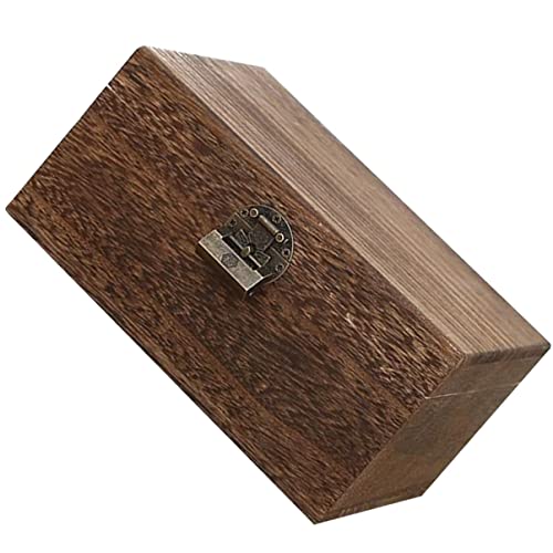 Healifty Vintage Holzschatulle mit Schloss für Schmuckaufbewahrung Retro Earring Storage Box für Zuhause und Studentenwohnheim Kleine Organizer Box aus Holz für Ringe Armbänder Healifty Vintage Holzschatulle mit Schloss für Schmuckaufbewahrung Retro Earring Storage Box für Zuhause und Studentenwohnheim Kleine Organizer Box aus Holz für Ringe Armbänder von Healifty