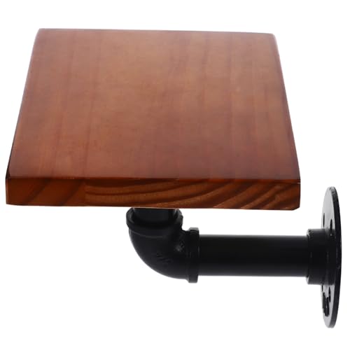 Healifty Vintage Wandregal aus mit Holzablage Retro Wanddekoration Schwarz Zufällige Holzfarbe und Maserung für Wohnzimmer und Büro Multifunktional als Bücherregal und Ablage Healifty Vintage Wandregal aus mit Holzablage Retro Wanddekoration Schwarz Zufällige Holzfarbe und Maserung für Wohnzimmer und Büro Multifunktional als Bücherregal und Ablage von Healifty
