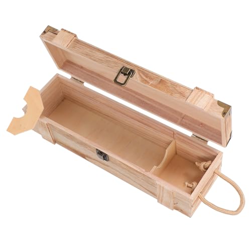 Healifty Weinkiste Dekorativer Weinträger Aus Holz – Vintage Aufbewahrungsbox Aus Holz Für Flaschen – Holzkiste Für Barorganisation Und Festliche Feiern Healifty Weinkiste Dekorativer Weinträger Aus Holz – Vintage Aufbewahrungsbox Aus Holz Für Flaschen – Holzkiste Für Barorganisation Und Festliche Feiern von Healifty