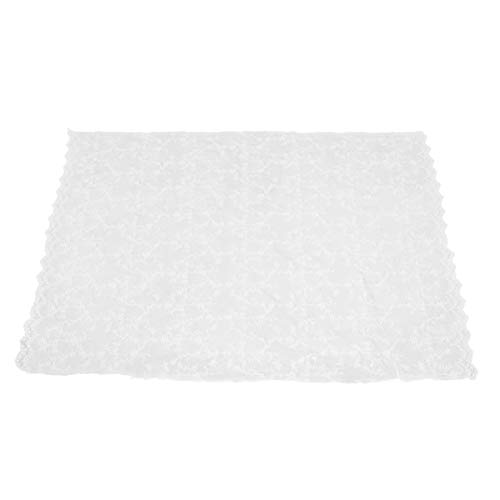 Healifty Weiße Spitze Stoff Afrikanischer Stickerei Spitzenstoff Meterware Blumen Baumwollstoff Nähstoffe Baumwolle Material für Brautkleid Hochzeitskleid Tischläufer Healifty Weiße Spitze Stoff Afrikanischer Stickerei Spitzenstoff Meterware Blumen Baumwollstoff Nähstoffe Baumwolle Material für Brautkleid Hochzeitskleid Tischläufer von Healifty