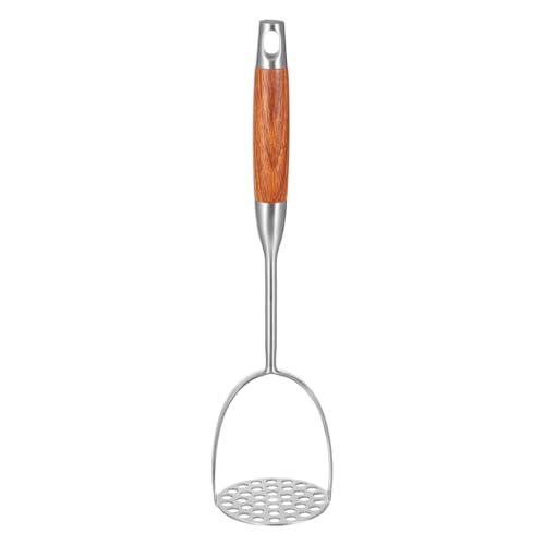 Healvian 1stück Praktischer Kartoffelstampfer Aus Edelstahl Handliches Küchengerät Zum Zerdrücken Von Kartoffeln Gemüse Und Früchten Ergonomischer Griff Für Einfachen Einsatz Der von Healvian