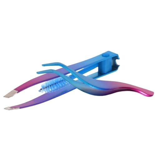 Healvian 1 Satz Augenbrauenpinzette Set Pinzetten für Augenbrauen und Wimpern Tragbar für Präzise Haarentfernung Blau Farbverlauf Teiliges Set Healvian 1 Satz Augenbrauenpinzette Set Pinzetten für Augenbrauen und Wimpern Tragbar für Präzise Haarentfernung Blau Farbverlauf Teiliges Set von Healvian