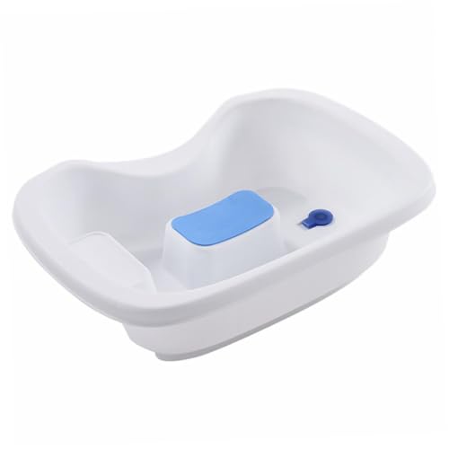 Healvian 1 Stück Tragbares Shampoo Basin für Rückenliegende Ergonomisches Waschbecken für Senioren Schwangere und Menschen mit Eingeschränkter Komfortable Haarwaschschüssel Weiß Healvian 1 Stück Tragbares Shampoo Basin für Rückenliegende Ergonomisches Waschbecken für Senioren Schwangere und Menschen mit Eingeschränkter Komfortable Haarwaschschüssel Weiß von Healvian