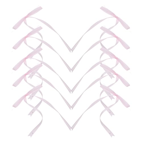 Healvian 100 Stück Diy Dekorative Schleifen aus Leichtem Polyesterband für Weihnachtsbaum und Bastelprojekte Hochwertige Vorgebundene Abnehmbare Bögen Langlebig und Einfach zu Befestigen von Healvian