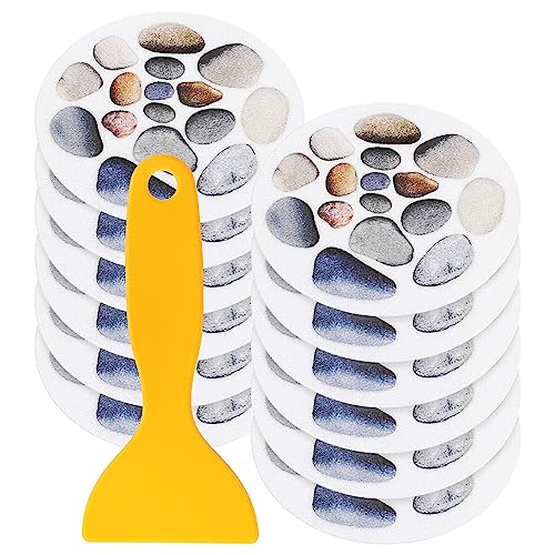 Healvian 12 Stück Anti Rutsch Badewannenaufkleber Rutschfeste Badewannen Aufkleber Große Kopfsteinpflaster Selbstklebende Antirutsch Sticker Badezimmer Aufkleber mit Schaber Healvian 12 Stück Anti Rutsch Badewannenaufkleber Rutschfeste Badewannen Aufkleber Große Kopfsteinpflaster Selbstklebende Antirutsch Sticker Badezimmer Aufkleber mit Schaber von Healvian