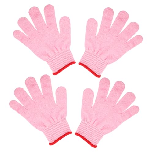 Healvian 2 Paare Kinderhandschuhe Schnittschutzhandschuhe Level Sicherer Schutz für Gartenarbeit Krabbenfangen und DIY Aktivitäten Rosa S Healvian 2 Paare Kinderhandschuhe Schnittschutzhandschuhe Level Sicherer Schutz für Gartenarbeit Krabbenfangen und DIY Aktivitäten Rosa S von Healvian