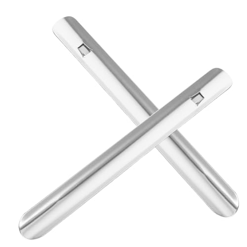 Healvian 2 Stück Teiliges Crumb Sweeper Edelstahl Krümelreiniger mit Clip Tragbarer Tischkrümel Schaber für Restaurant Server Küchenwerkzeug Healvian 2 Stück Teiliges Crumb Sweeper Edelstahl Krümelreiniger mit Clip Tragbarer Tischkrümel Schaber für Restaurant Server Küchenwerkzeug von Healvian