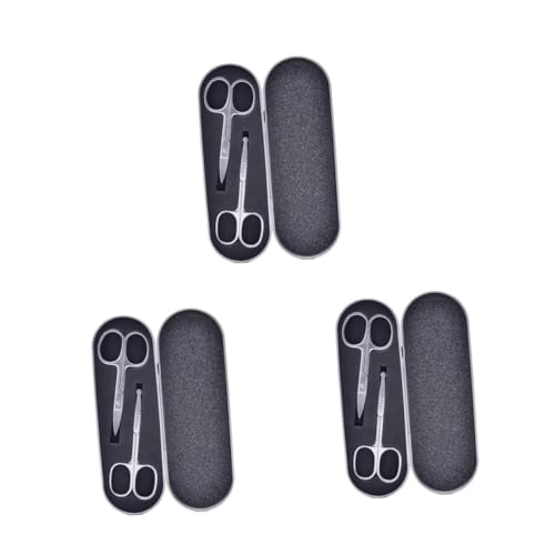 Healvian 3 Sätze Teiliges Augenbrauenschneider Set Präzise Nasenhaarschneider Für Sicheres Trimmen Von Augenbrauen Und Nasenhaaren Für Persönliche Pflege 2 Stücke * 3 Healvian 3 Sätze Teiliges Augenbrauenschneider Set Präzise Nasenhaarschneider Für Sicheres Trimmen Von Augenbrauen Und Nasenhaaren Für Persönliche Pflege 2 Stücke * 3 von Healvian