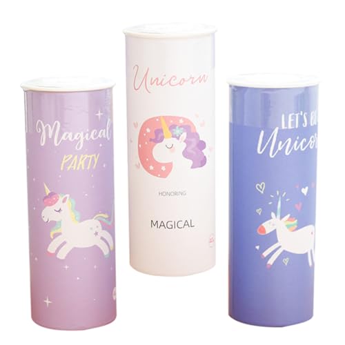 Healvian 3 Stück Dekorative Auto Servietten mit Niedlichem Einhorn Motiv Wasserabsorbierende Papiertaschentücher im Zylindrischen Design für Autotassenhalter und Party Dekoration Healvian 3 Stück Dekorative Auto Servietten mit Niedlichem Einhorn Motiv Wasserabsorbierende Papiertaschentücher im Zylindrischen Design für Autotassenhalter und Party Dekoration von Healvian