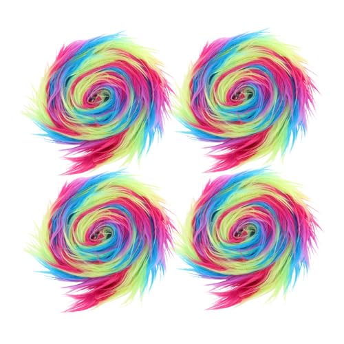 Healvian 4stücke Zotteliger Kunstpelz-Streifen Vorhergeschnittene Bastelbesätze Regenbogenfarbene Patches Schnitte Für DIY-projekte Sitzkissenbezüge Cosplay-Masken-zubehör Healvian 4stücke Zotteliger Kunstpelz-Streifen Vorhergeschnittene Bastelbesätze Regenbogenfarbene Patches Schnitte Für DIY-projekte Sitzkissenbezüge Cosplay-Masken-zubehör von Healvian