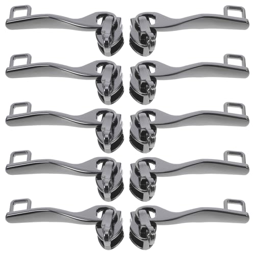 Healvian 5 Paare Doppel Layer Zipper Pulls für Rucksäcke und Gepäck Hochfeste Explosionssichere Reißverschlusszieher für Langlebige Nutzung und Einfache Installation Healvian 5 Paare Doppel Layer Zipper Pulls für Rucksäcke und Gepäck Hochfeste Explosionssichere Reißverschlusszieher für Langlebige Nutzung und Einfache Installation von Healvian
