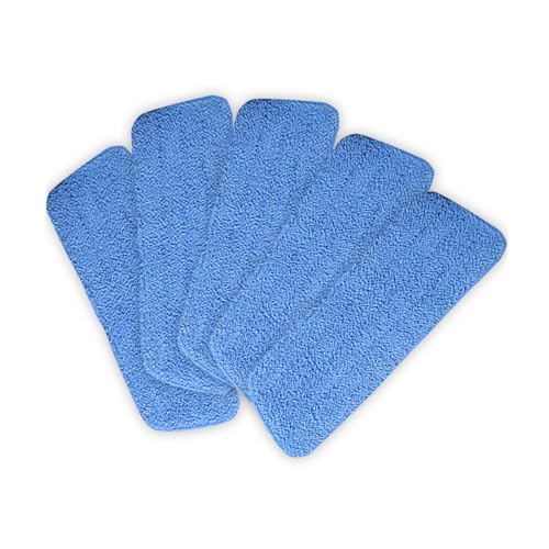 Healvian 5 Stück Teiliges Mikrofaser Wischpad Waschbare Ersatzbezüge für Bodenmopp Hohe Wasseraufnahme Effektive Reinigung für Hartböden Trocken und Feucht Anwendbar Energiesparend und Healvian 5 Stück Teiliges Mikrofaser Wischpad Waschbare Ersatzbezüge für Bodenmopp Hohe Wasseraufnahme Effektive Reinigung für Hartböden Trocken und Feucht Anwendbar Energiesparend und von Healvian