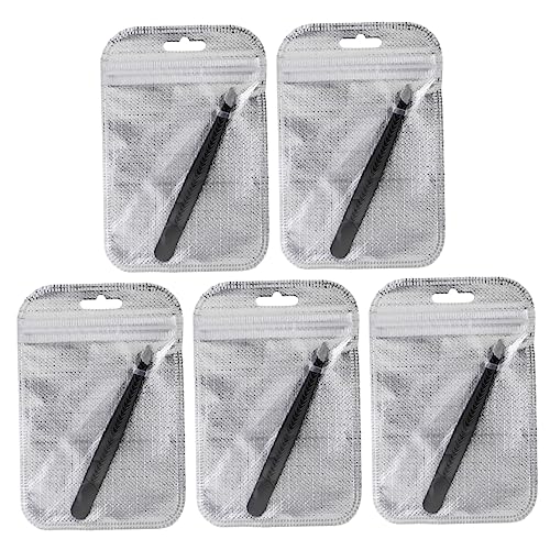 Healvian 5 Stück Teiliges Set Augenbrauen Zange Ergonomisches Augenbrauen Zupfwerkzeug für Tragbar für Zuhause oder Reisen Perfektes Makeup Accessoire Healvian 5 Stück Teiliges Set Augenbrauen Zange Ergonomisches Augenbrauen Zupfwerkzeug für Tragbar für Zuhause oder Reisen Perfektes Makeup Accessoire von Healvian