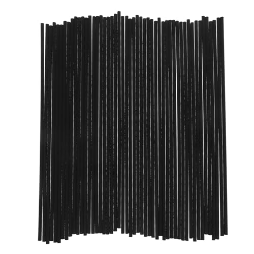 Healvian 50Stücke Duftstäbchen für Ätherische Öle Langlebige Aromatherapie Diffuser Sticks aus Kleberfreiem Material Vielseitig Einsetzbar für Zuhause Büro und Auto Schwarz von Healvian