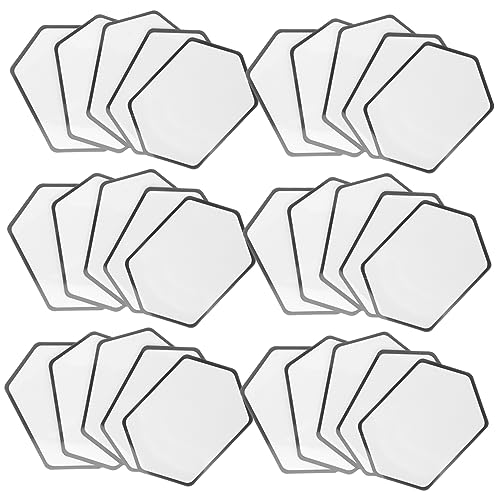 Healvian 50 Stück Beschreibbare Platzkarten für Hochzeiten Wiederverwendbare Tischkarten PVC Etiketten für Buffets und Events Namens und Lebensmittelkennzeichnung Healvian 50 Stück Beschreibbare Platzkarten für Hochzeiten Wiederverwendbare Tischkarten PVC Etiketten für Buffets und Events Namens und Lebensmittelkennzeichnung von Healvian