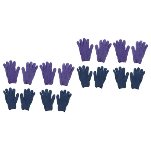 Healvian 8 Stück Mikrofaser Staubhandschuhe Set Korallenvlies Reinigungshandschuhe für Auto Möbel und Haushalt Waschbar Wiederverwendbar für Männer und Geeignet Healvian 8 Stück Mikrofaser Staubhandschuhe Set Korallenvlies Reinigungshandschuhe für Auto Möbel und Haushalt Waschbar Wiederverwendbar für Männer und Geeignet von Healvian