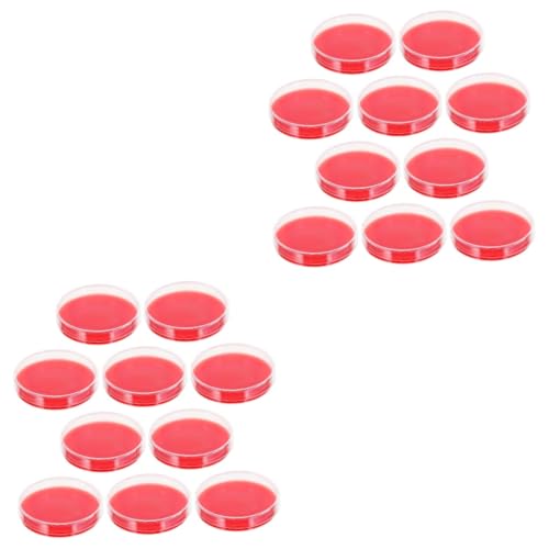 Healvian 2 Sets Agarplatten-set Nähragarmedium Petrischalen-agar Für Kulturagarplatten Laborausrüstung Für Die Biologie 10 Stück * 2 Healvian 2 Sets Agarplatten-set Nähragarmedium Petrischalen-agar Für Kulturagarplatten Laborausrüstung Für Die Biologie 10 Stück * 2 von Healvian