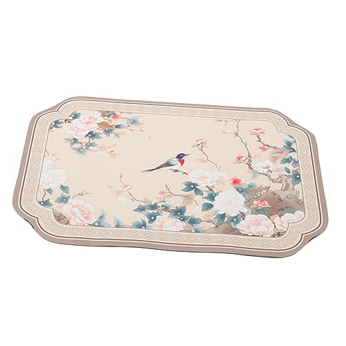 Healvian Badezimmermatte rutschfest Saugfähige Fußmatte mit Chinesischem Blumenmuster Antirutsch Badvorleger für Badezimmer und Eingangsbereich Langlebig und Pflegeleicht Healvian Badezimmermatte rutschfest Saugfähige Fußmatte mit Chinesischem Blumenmuster Antirutsch Badvorleger für Badezimmer und Eingangsbereich Langlebig und Pflegeleicht von Healvian
