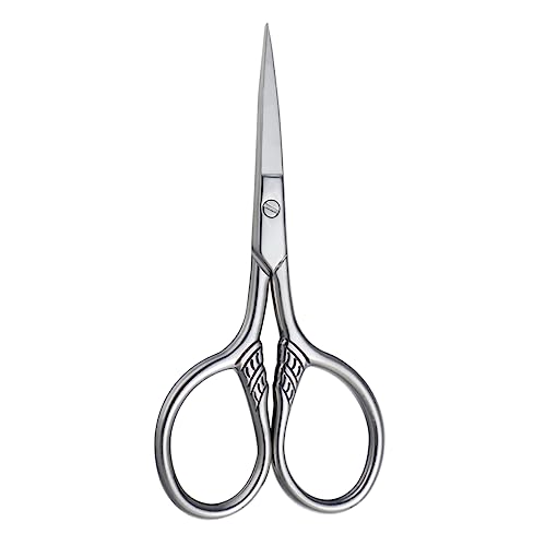 Healvian Bartschere Herren Präzise Mustache Trimmer Schnittfest Rostfrei Langlebig für Bartpflege und Styling Silber Healvian Bartschere Herren Präzise Mustache Trimmer Schnittfest Rostfrei Langlebig für Bartpflege und Styling Silber von Healvian