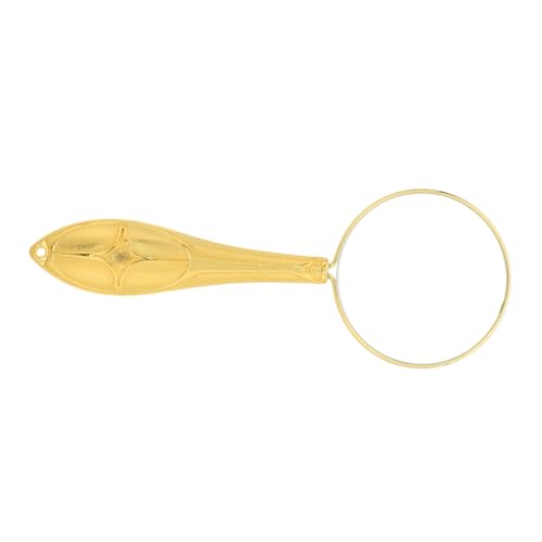 Healvian Elegante Lupe mit Geprägtem Metallgriff Ergonomisch für Komfortable Handhabung Hochklare Optische Linse Vielseitig für Lesen Inspektion und Handwerk Tragbar und Leicht zu Healvian Elegante Lupe mit Geprägtem Metallgriff Ergonomisch für Komfortable Handhabung Hochklare Optische Linse Vielseitig für Lesen Inspektion und Handwerk Tragbar und Leicht zu von Healvian
