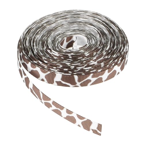 Healvian Giraffenmuster Satinband Für -projekte Breit Yards Tiermotiv Langlebig Und Farbecht Für Und Bastelarbeiten Healvian Giraffenmuster Satinband Für -projekte Breit Yards Tiermotiv Langlebig Und Farbecht Für Und Bastelarbeiten von Healvian