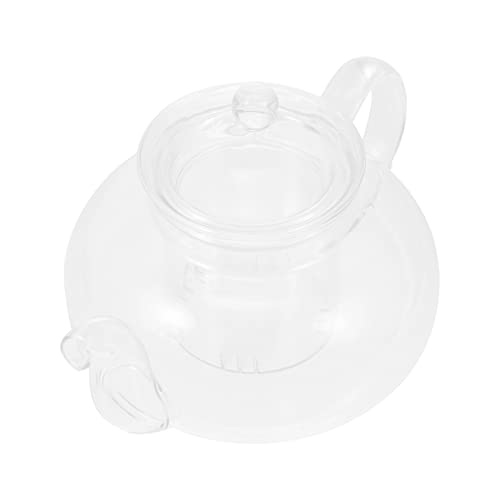 Healvian Teekanne Glas 400ml kleine Teekanne mit Siebeinsatz Teebereiter Glass Teapot Teekanne Glas Tee Pot Hitzebeständig Tee-Ei Für heiße und kalte Getränke Fruchttee Duftender von Healvian