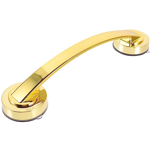 Healvian Haltegriff Dusche Ohne Bohren Sicherheits Duschgriff Haltegriffe mit Saugnapf Haltegriffe für Senioren Sicherheitsgriffe für Badezimmer Badewannengriff Senioren Hilfsmittel 29CM von Healvian
