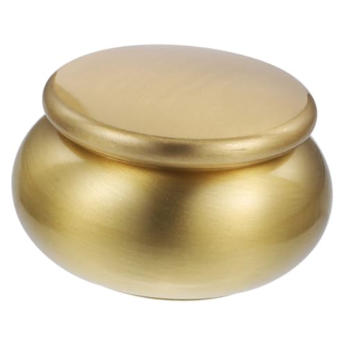 Healvian Kupfer Aufbewahrungsdose Mini mit Deckel Luftdicht Verschließbar Dekoratives Desktop Vorratsgefäß für Tee Kräuter Stilvolle Metallbox für Zuhause und Büro Healvian Kupfer Aufbewahrungsdose Mini mit Deckel Luftdicht Verschließbar Dekoratives Desktop Vorratsgefäß für Tee Kräuter Stilvolle Metallbox für Zuhause und Büro von Healvian