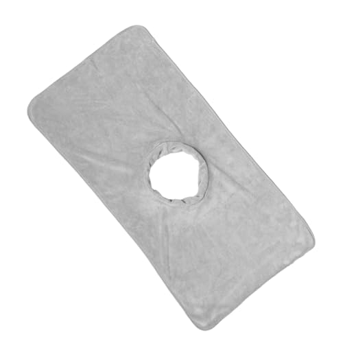 Healvian Massage Tischauflage mit Gesichtsausschnitt Rechteckig Dicke Weiche Spa Gesichtsauflage für Massageliegen Beauty Salon Hautfreundlicher Waschbarer Massagebett Bezug von Healvian