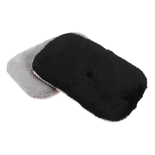 Healvian Schuhputzhandschuhe-Set 2-teilig Plüsch-reinigungshandschuhe Bürste Für Schuhbürste Erfrischer Zufällige Auswahl von Healvian