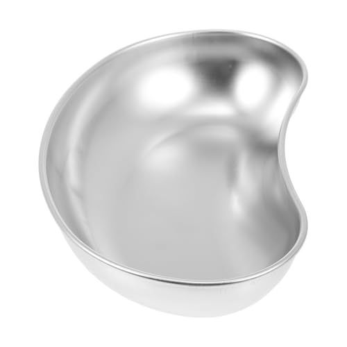 Healvian 2 Stück Zahnarzt Instrumente Nierenschale Edelstahl Medizinisches Instrumententablett Wiederverwendbare Nierenschale aus Metall Dentallaborinstrumente Chirurgische von Healvian